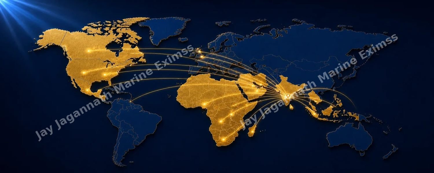 Global export network from India