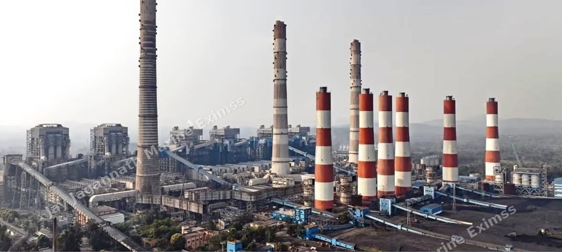 Thermal power station, where the fly ash we classify is generated